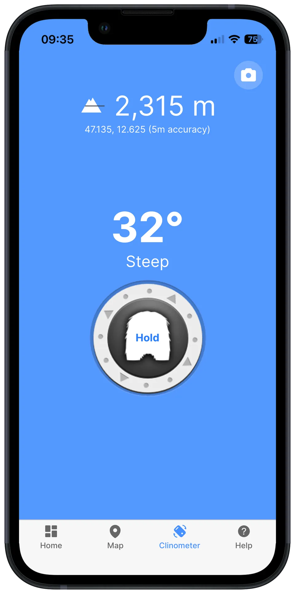 SnowSafe – Avalanche app with bulletins, mountain weather and inclinometer